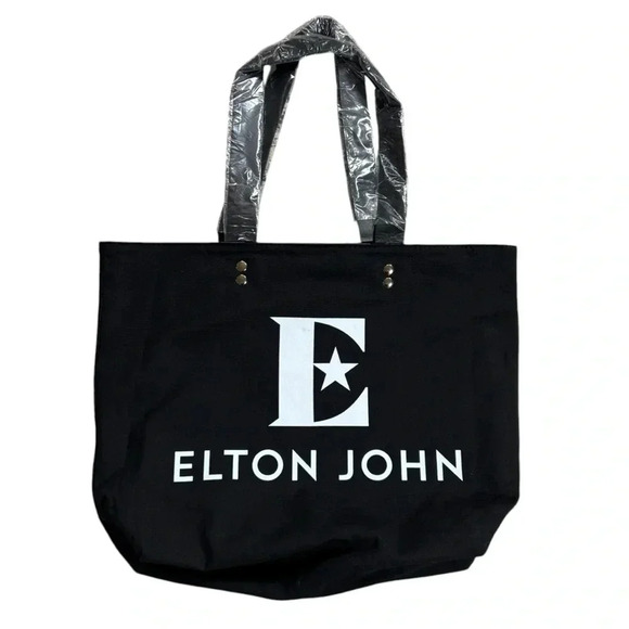 Elton John Handbags - NWOT Elton John Farewell Yellow Brick Road Tour Tote Bag